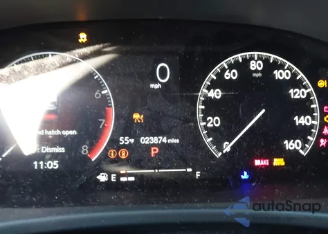 2024 Honda Civic Ex-L из США, поврежденный, VIN 19XFL1H78RE030036